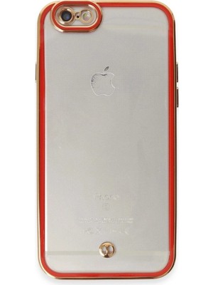 Colezium Iphone 6 Kılıf Liva Lens  - Kırmızı