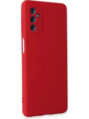 Colezium Galaxy M52 5g Kılıf Nano Içi Kadife  - Kırmızı