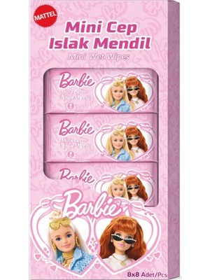 Genel Tedarik Bebek Islak Mini Cep Mendili 8'li