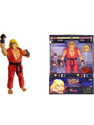 Genel Tedarik 9334218314R00 Street Fighter Iı Ken 6 Figure