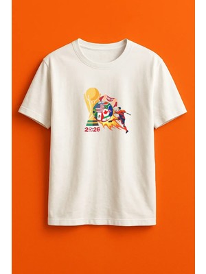 Pod Word Cup 2026 Heyecanı Burada Unisex Regular T-Shirt