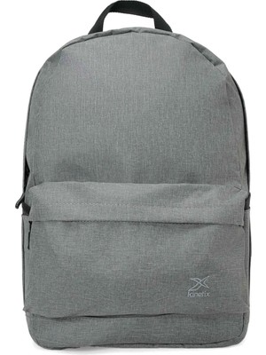 Kinetix Sırt Çantası Unisex Grı Melanj SN362 Rıley