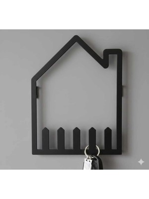 Akdesingwallart Monohome Duvar Tipi Anahtarlık