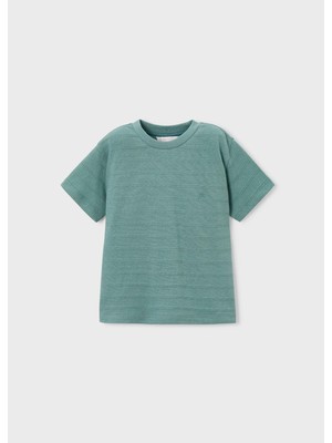 Mayoral Erkek Çocuk Merserize Tshirt Yeşil
