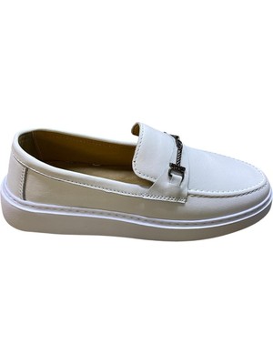 Moon Shoes Erkek Düz Taban Hakiki Deri Nubuk Cilt Günlük Ayakkabı