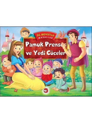 Kitabevimden Üç Boyutlu Masallar - Pamuk Prenses ve Yedi Cüceler