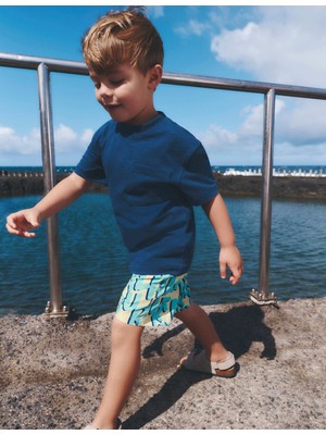 Marks & Spencer Cali Surf Baskılı Deniz Şortu (2-8 Yaş)