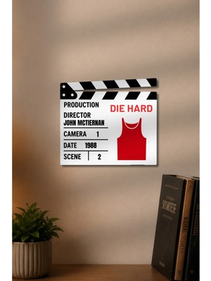 Gişe Arts Klaket Tablo / Duvar Dekoru - Die Hard (Zor Ölüm)