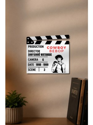 Gişe Arts Klaket Tablo / Duvar Dekoru - Cowboy Bebop