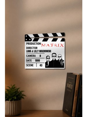 Gişe Arts Klaket Tablo / Duvar Dekoru - The Matrix Versiyon 2