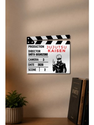 Gişe Arts Klaket Tablo / Duvar Dekoru - Jujutsu Kaisen