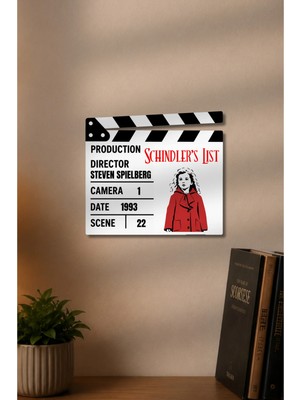 Gişe Arts Klaket Tablo / Duvar Dekoru - Schindler's List (Schindler'in Listesi)