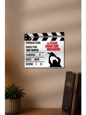 Gişe Arts Klaket Tablo / Duvar Dekoru - The Texas Chain Saw Massacre (Teksas Katliamı)