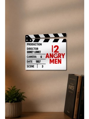 Gişe Arts Klaket Tablo / Duvar Dekoru - 12 Angry Men (12 Öfkeli Adam)