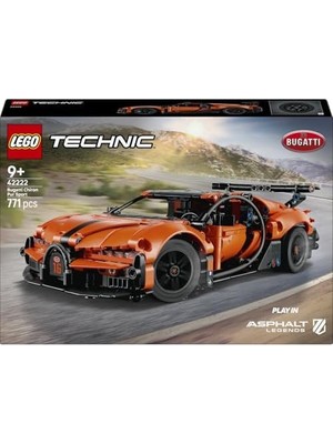 Terra Organik Bugatti Chiron Pur Sport Araba 42222 – 9 Yaş Üzeri Kız ve Erkek Çocuklar Için Gerçekçi Hareketler ve Mekanizmalar Içeren Yarış Arabası Oyuncak Yapım Seti, Hediye Fikri (771 Parça)