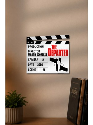 Gişe Arts Klaket Tablo / Duvar Dekoru - The Departed (Köstebek )