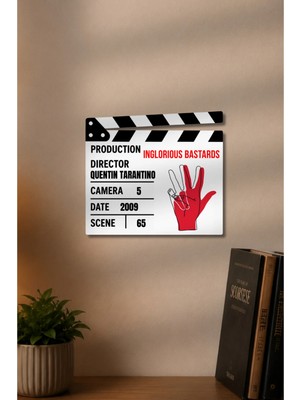 Gişe Arts Klaket Tablo / Duvar Dekoru - Inglourious Basterds (Soysuzlar Çetesi)