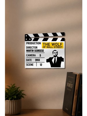 Gişe Arts Klaket Tablo / Duvar Dekoru - The Wolf Of Wall Street (Para Avcısı)