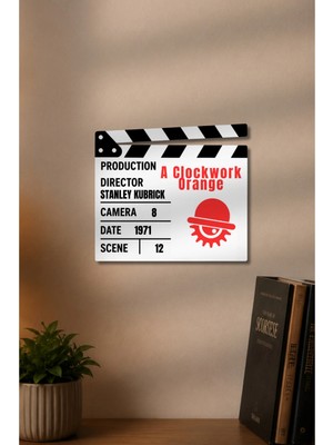 Gişe Arts Klaket Tablo / Duvar Dekoru - A Clockwork Orange (Otomatik Portakal)