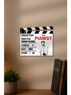 Gişe Arts Klaket Tablo / Duvar Dekoru - The Pianist (Piyanist)