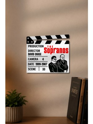 Gişe Arts Klaket Tablo / Duvar Dekoru - The Sopranos Versiyon 2
