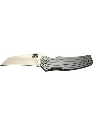 Eco Port Pinkerton 0689 Gri Kamp Çakı 18CM - Yarı Otomatik, Kemerlikli, Kutulu