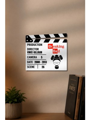 Gişe Arts Klaket Tablo / Duvar Dekoru - Breaking Bad