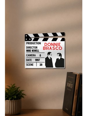 Gişe Arts Klaket Tablo / Duvar Dekoru - Donnie Brasco (Köstebek)