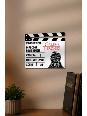 Gişe Arts Klaket Tablo / Duvar Dekoru - Game Of Thrones (Taht Oyunları)