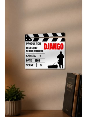 Gişe Arts Klaket Tablo / Duvar Dekoru - Django (Cango'nun Intikamı)