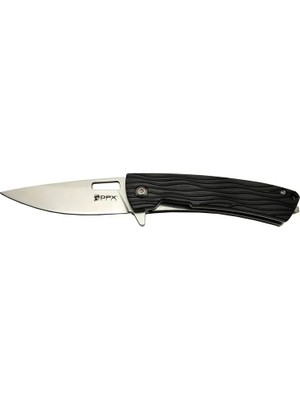 Eco Port Dpx Gear Aculus F004 Bk Siyah Kurtarma / Kamp Çakı 18CM - Yarı Otomatik, Cam Kırma Aparatlı, Kemerlikli, Kutulu