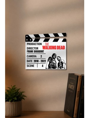 Gişe Arts Klaket Tablo / Duvar Dekoru - The Walking Dead