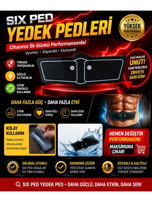 Eco Port Six Ped Yedek Pedleri Ile Cihazınızı Yenileyin, Antrenman Gücünü Artırın.