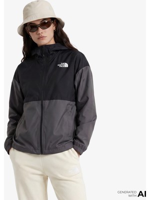 The North Face Odles Wind Kadın Siyah Outdoor Ceket.-