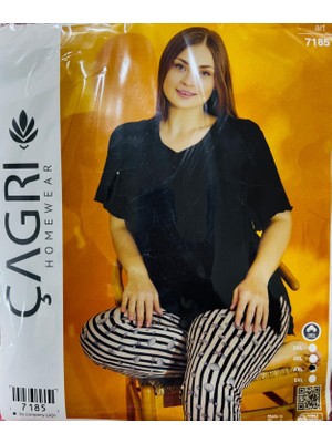 Çağrı Bayan Battal Pijama Takımı-2 Takım Birden