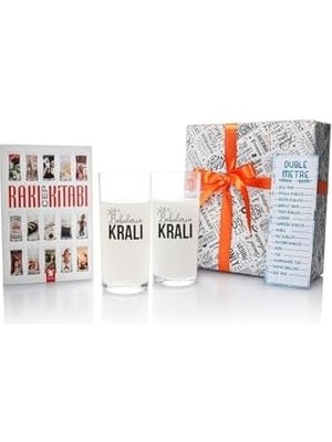 Babaların Kralı Tasarımlı Babalar Günü Hediyesi Rakı Kadehi Seti