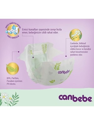 Bebek Bezi 7 Beden (17+ Kg) 52 Adet