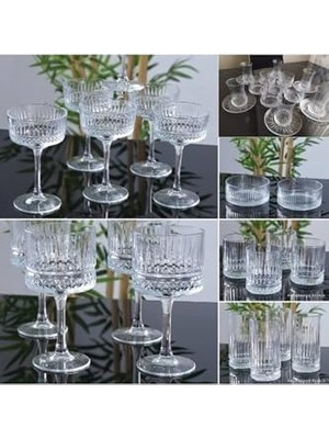 48 Parça Kase Kadeh Meşrubat Bardağı Tatlı Sunum Full Set Uyumlu 8695123682AYBABASTORE