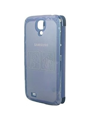I9500 Galaxy S4 Orjinal S View Cover Kılıf - Koyu Mavi EF-CI950BLEGWW
