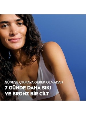 Q10 Sıkılaştırıcı ve Bronzlaştırıcı Vücut Losyonu 250ML, Kademeli Doğal Bronzluk, 7 Günde Sıkı Cilt, Açık ve Buğday Tenli Ciltler