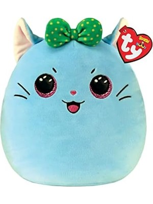 Ty Squish A Boo Kirra - Yay ile Mavi Kedi - 25,4 cm
