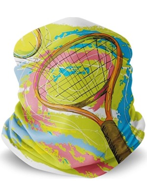 Musclecloth Çok Amaçlı Boyunluk Tennis