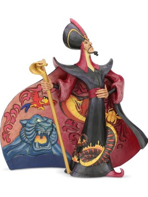 Traditions By Jim Shore Aladdin Jafar Ayakta Poz Heykelcik, 22 Cm, Çok Renkli