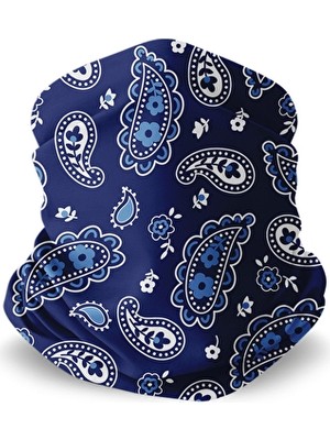 Musclecloth Çok Amaçlı Boyunluk Blue Pateh