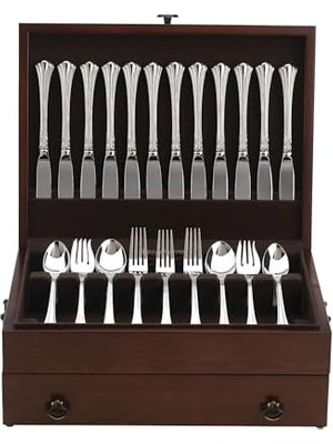 Reed And Barton 44C Bristol Kiraz Bitişli Sofra Takımı Göğüs