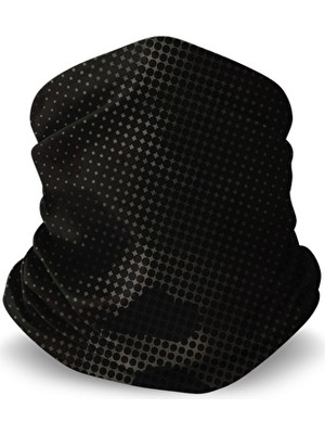 Musclecloth Çok Amaçlı Boyunluk Dark Grid