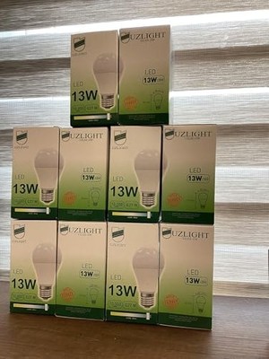 13W E27 6500K LED Ampul (10'lu Paket)