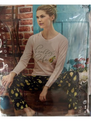 Çağrı Bayan Pijama Takımı-2 Takım Birden