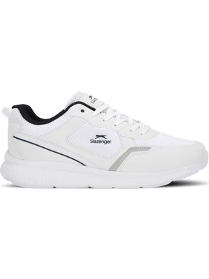 Slazenger Iconas I Erkek  Beyaz / Lacivert Günlük Spor Ayakkabısı