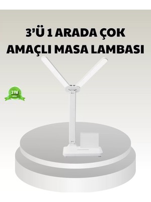LTG Nova LED Işıklı Masa Lambası – Göz Yormayan, Kısılabilir Esnek Başlıklı